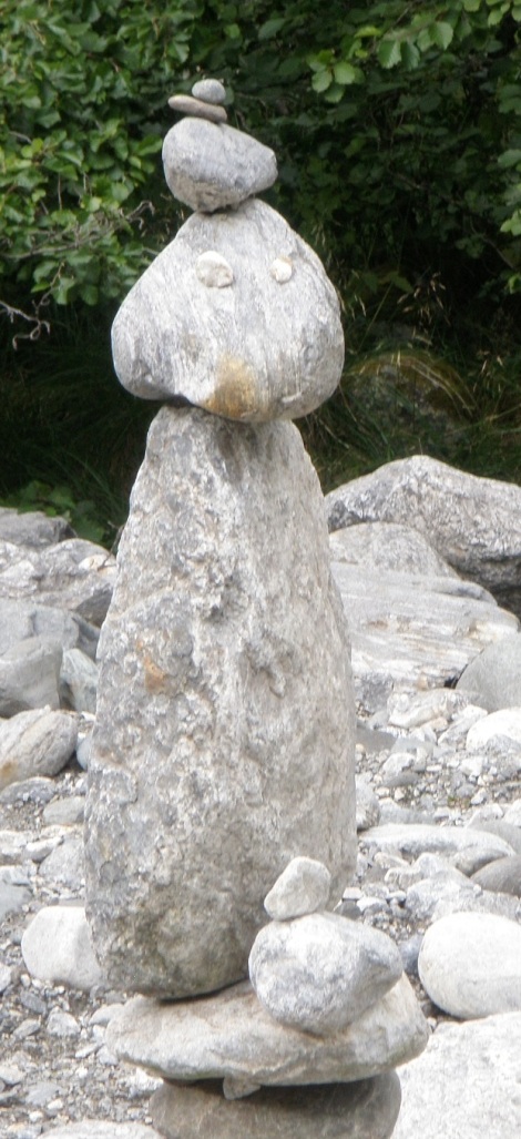 Funny cairn!